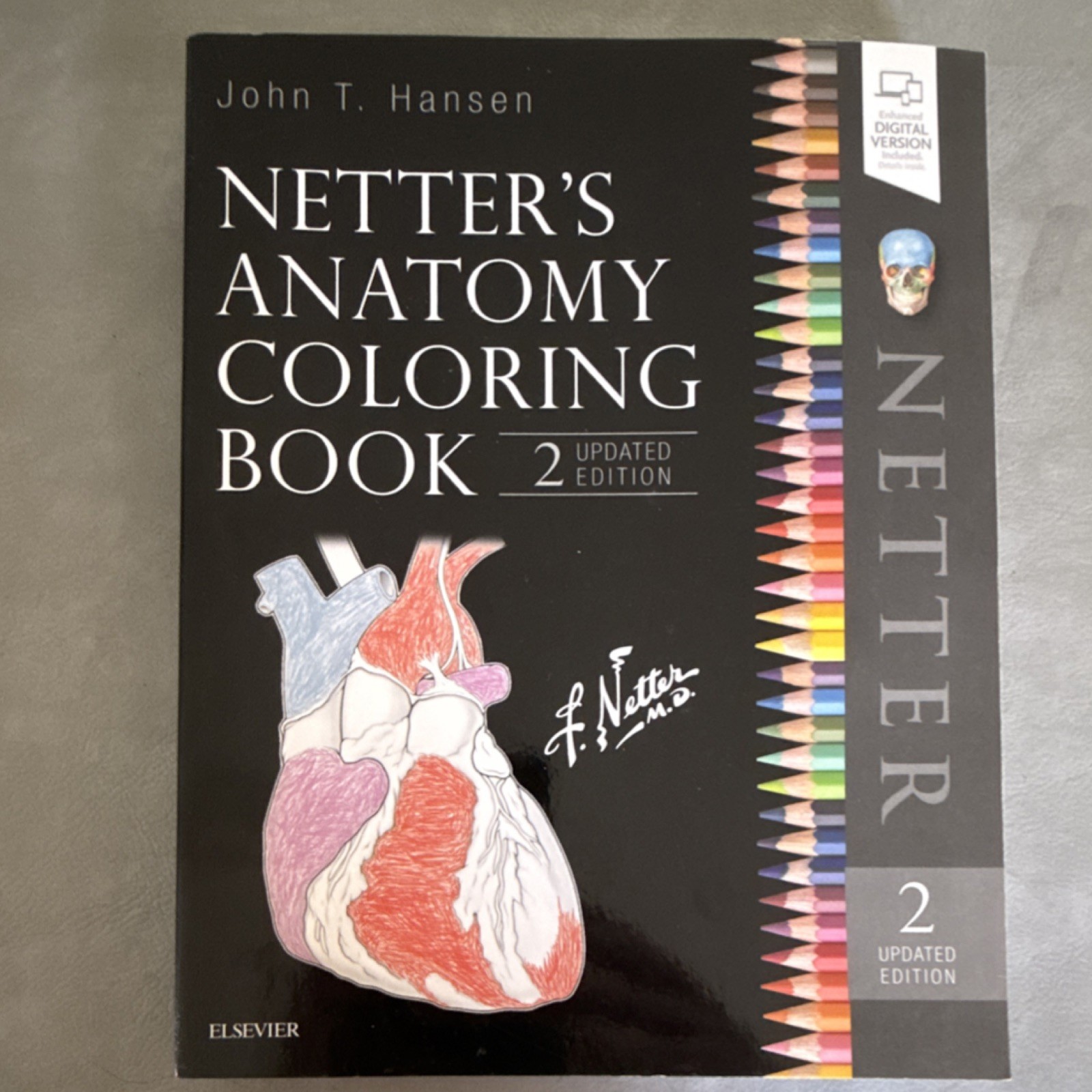 Netter’s Anatomy Coloring Book 2nd Edition by John T. Hansen, Elsevier, Illustr…
