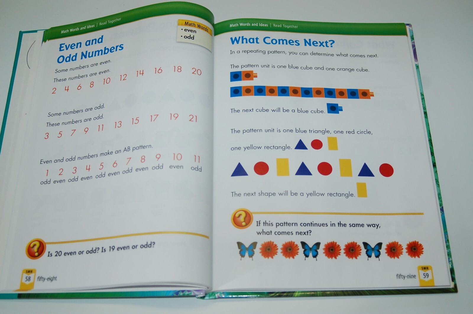 Grade 1 Investigations In Number, Data and Space Student Handbook
