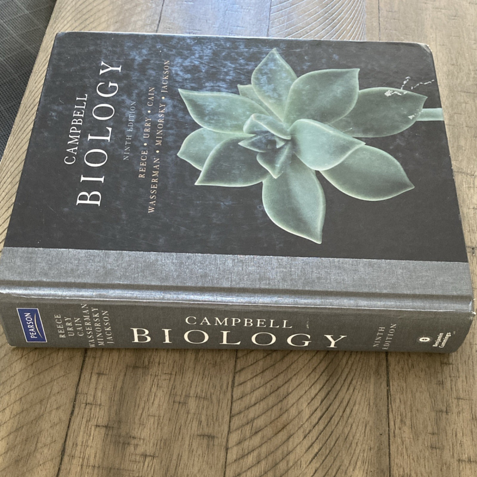 Pearson Campbell Biology 9th Edition Hardcover 2011 Reece Urry Cain