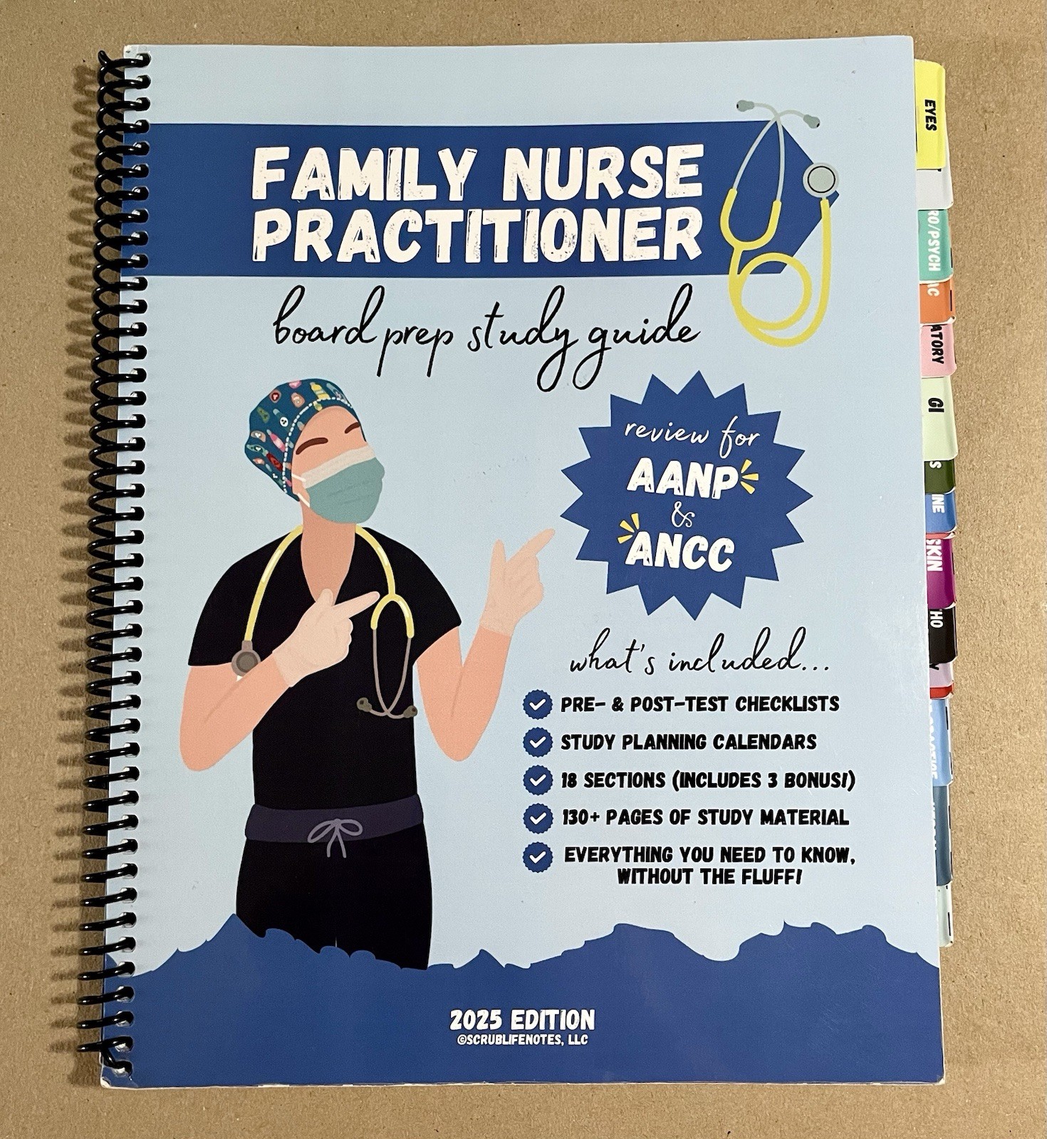 Family Nurse Practitioner: Board Prep Study Guide, 2025 Edition, ScrubLifeNotes
