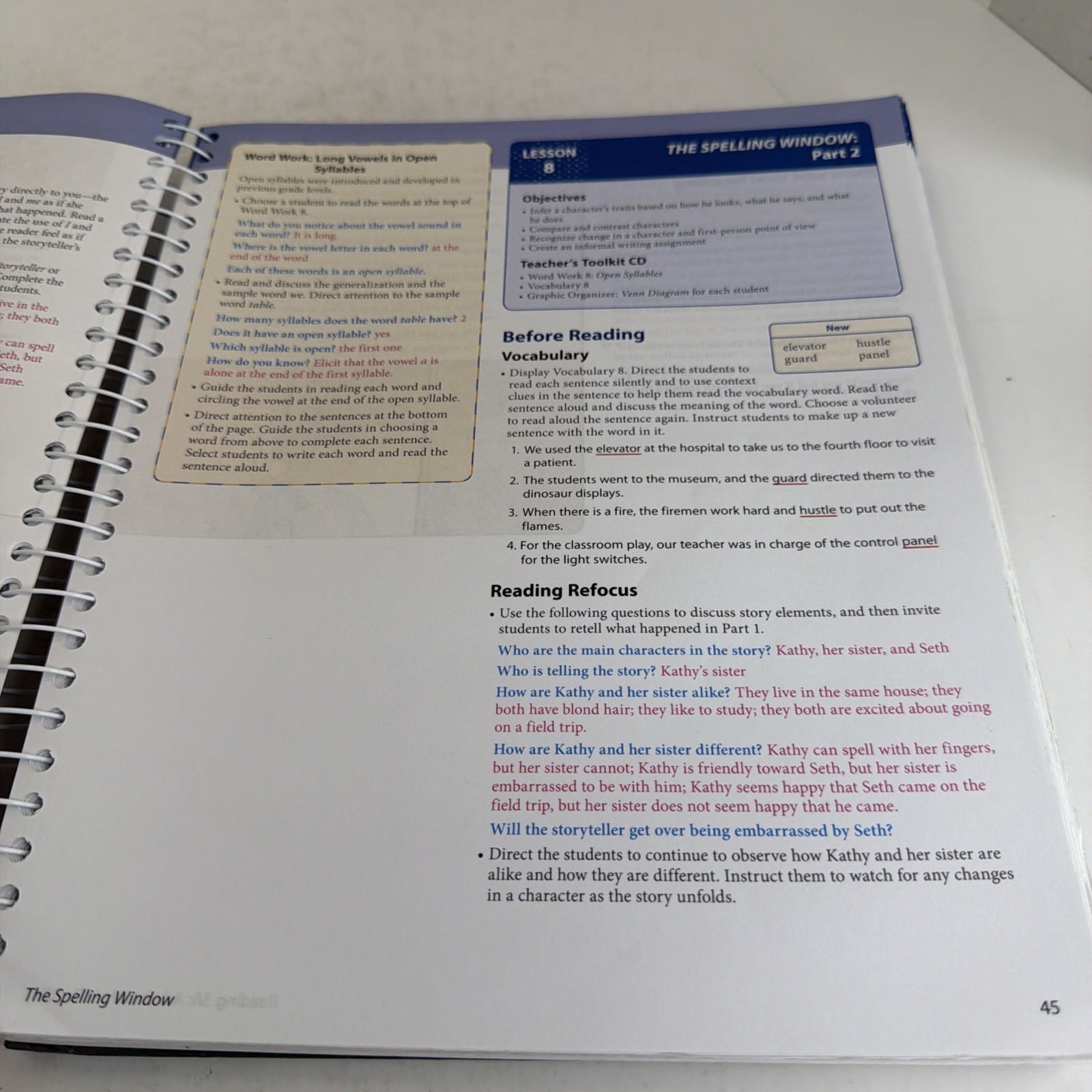 BJU Adventures in Reading 3 Teacher’s Edition Set Parts 1 & 2 + CD 2016 Spiral