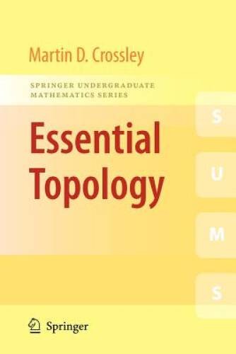 Essential Topology (Springer Undergraduate Mathematics Series) – VERY GOOD