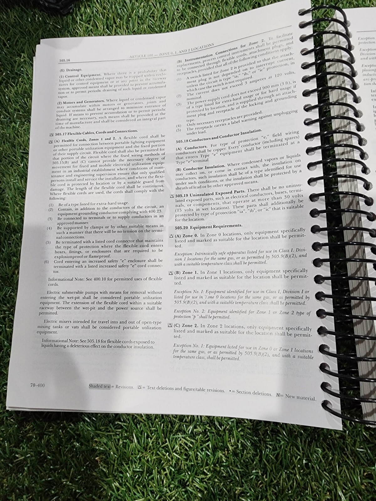 National Electrical Code 2020, Spiral Bound Version (National Fire Protec – GOOD