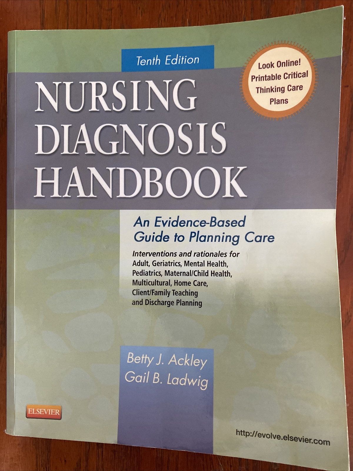 Nursing Diagnosis Handbook : An Evidence-Based Guide to Planning Care by Gail B.