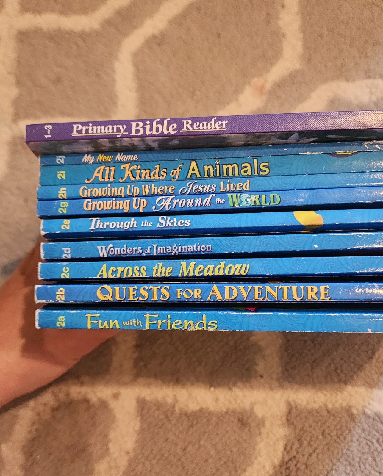 Abeka Grade 2 Textbooks Set Reading, Language Arts, Arithmetic, Bible
