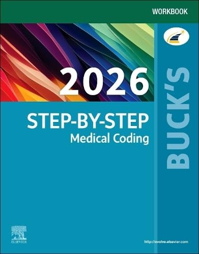 Buck’s Workbook for Step-by-Step Medical Coding, 2026 Edition by Elsevier