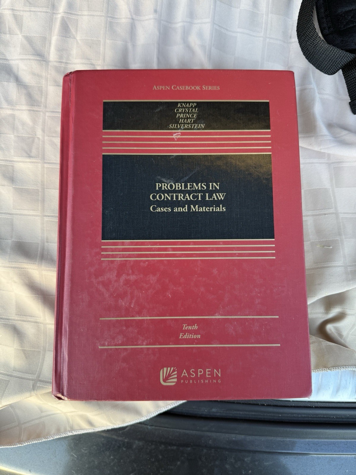 Problems in Contract Law Cases & Materials 10th Ed Knapp 9781543856309 Hardcover