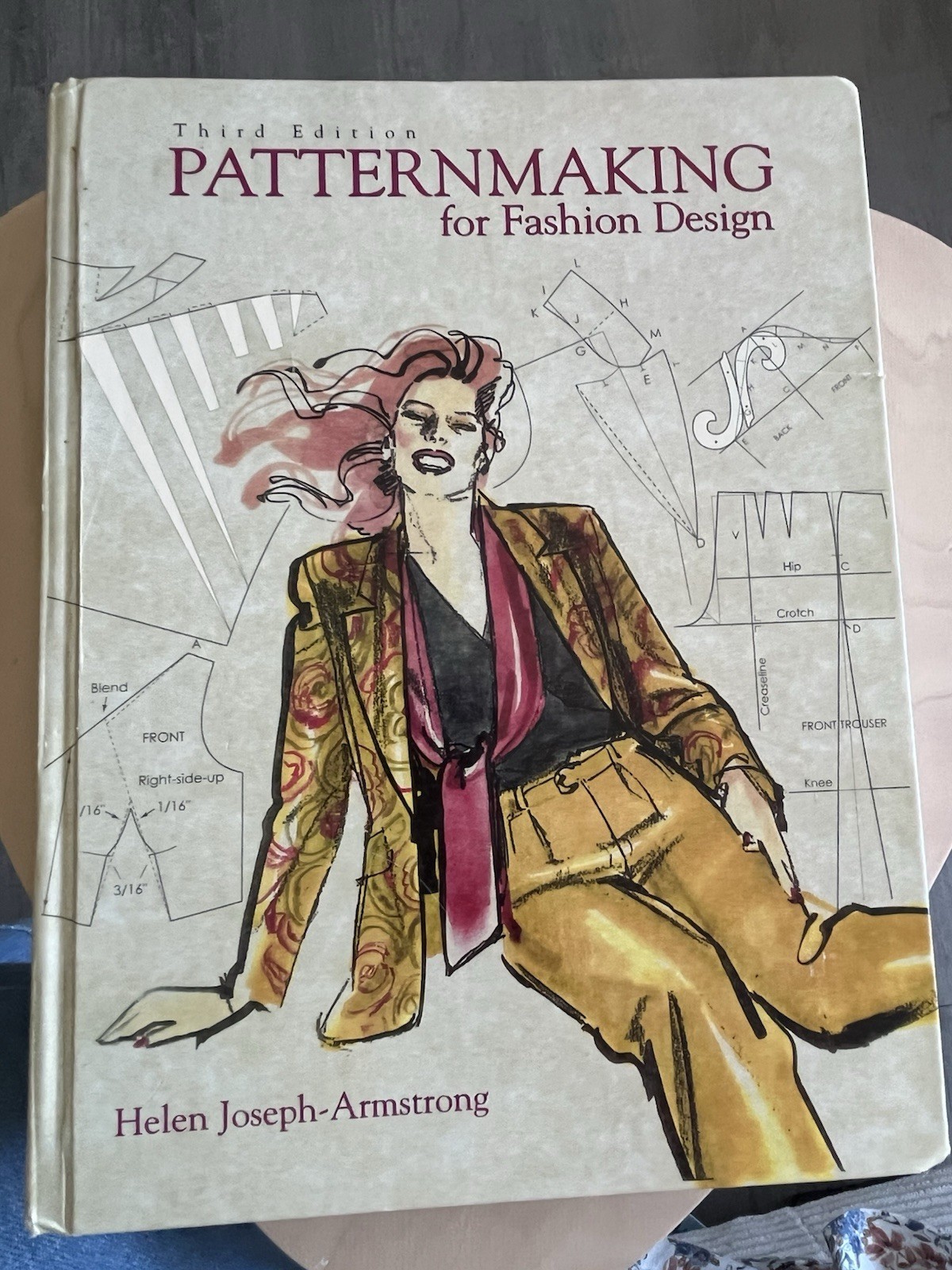 Patternmaking for Fashion Design 3rd Edition by Helen Joseph-Armstrong HC VG