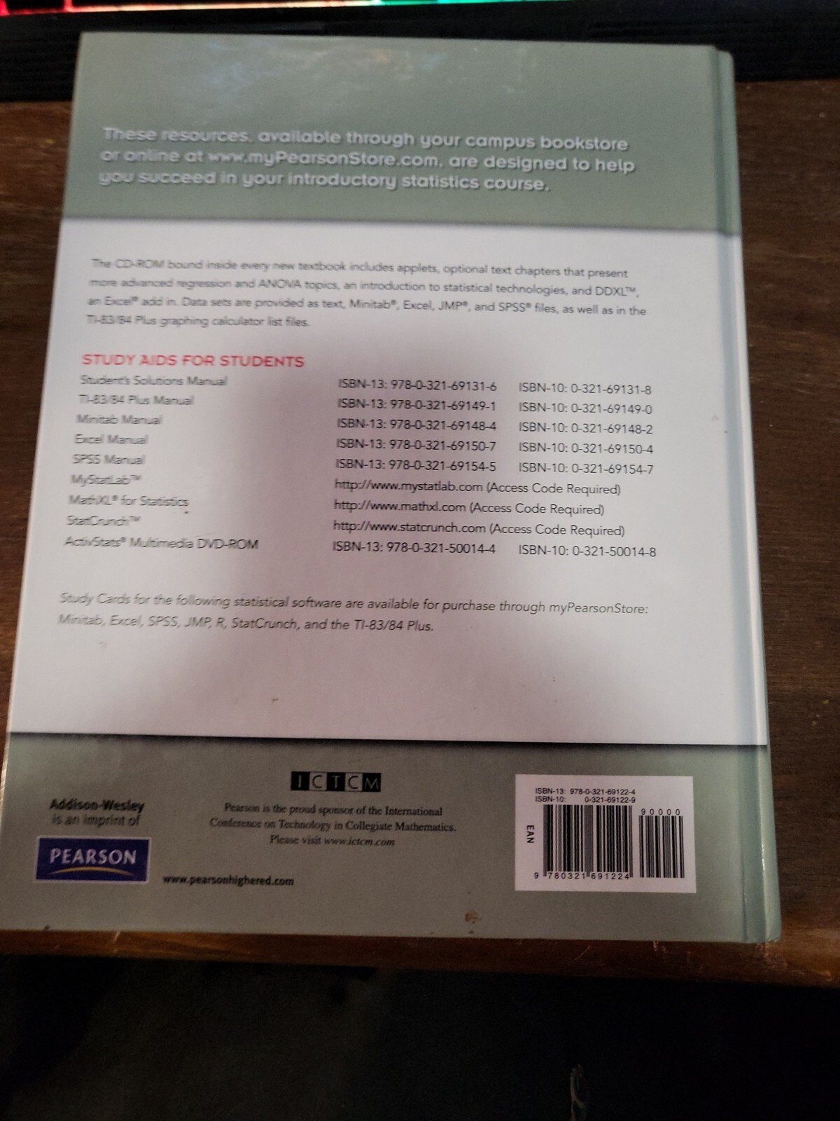 Introductory Statistics by Neil A. Weiss (2010 / Hardcover) W/ Mystatlab