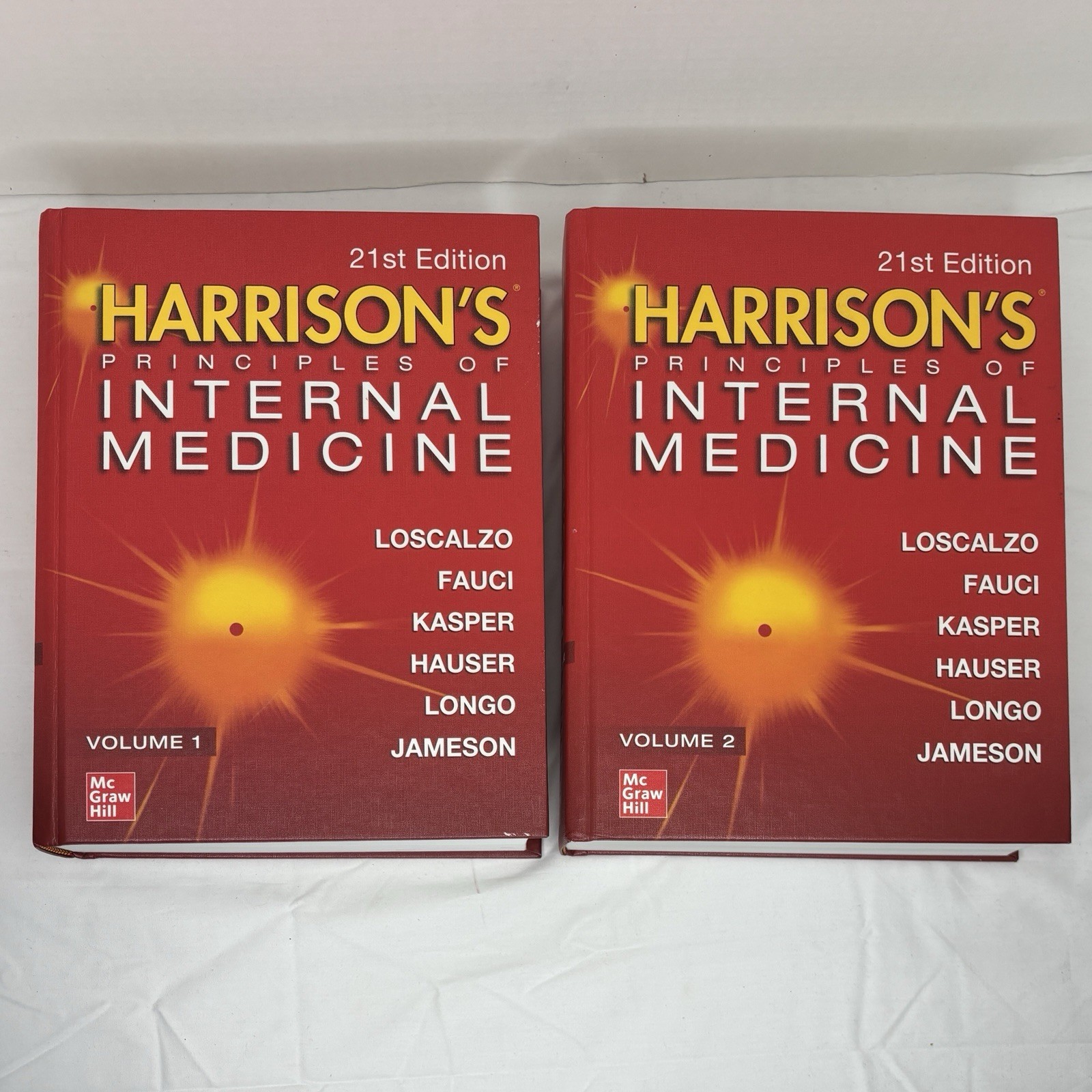 Complete Set Vol 1 2 Harrison’s Principles Of Internal Medicine (21st Ed 2022)