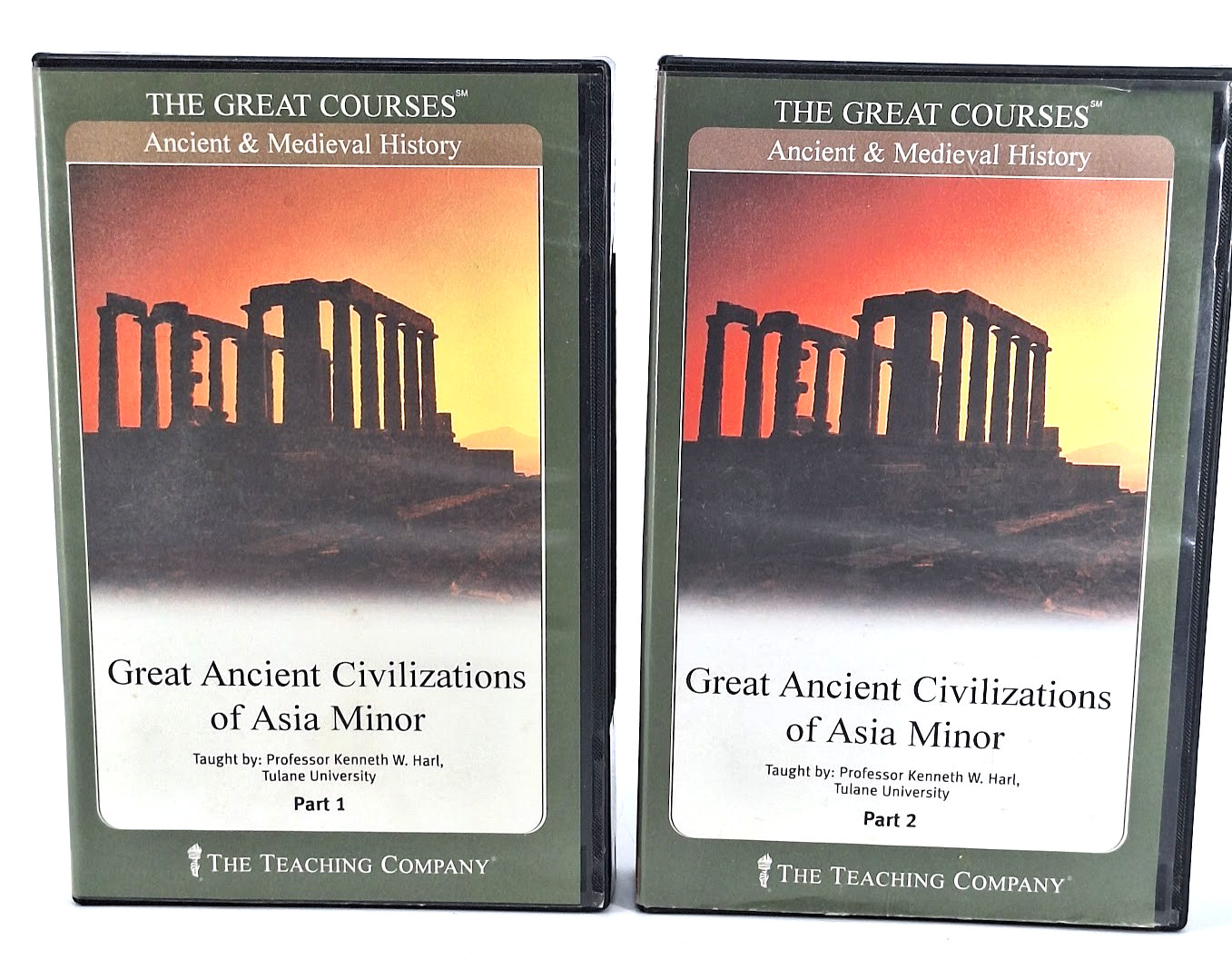 Great Ancient Civilizations Of Asia Minor Part 1 & 2 Prof Harl CD Box Set 2001