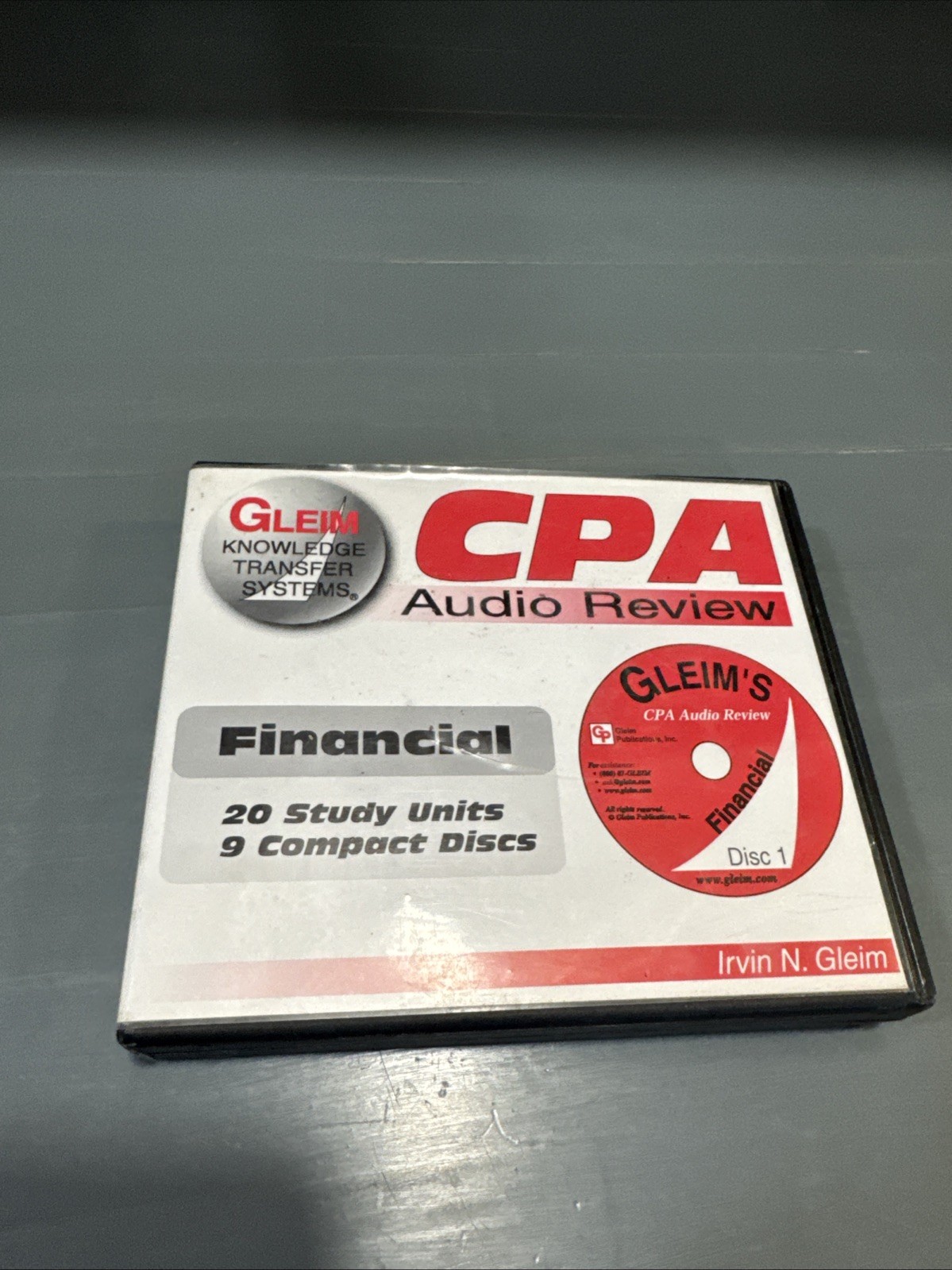 Gleim CPA Audio Review CD First Disc Only 2004-2005 CBT Edition