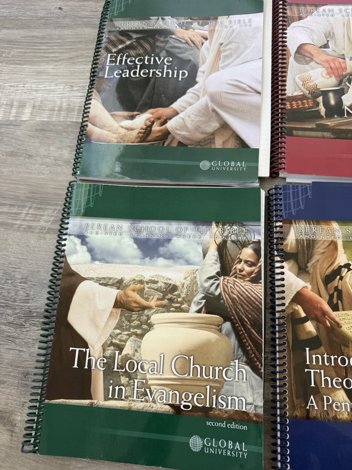 Lot Of 7 Berean School Of The Bible Study Books Synoptic Gospels Ethics
