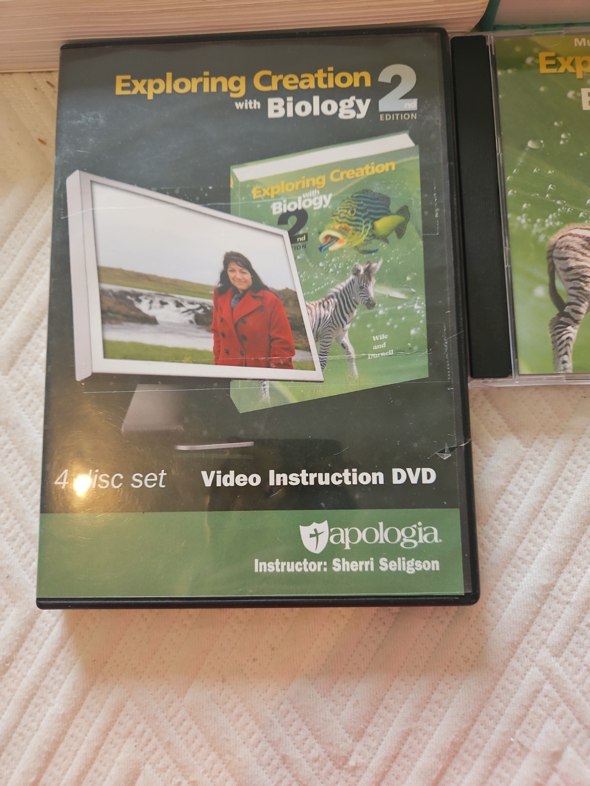 Apologia Exploring Creation With Biology 2nd Edition 6 Item Lot Video…