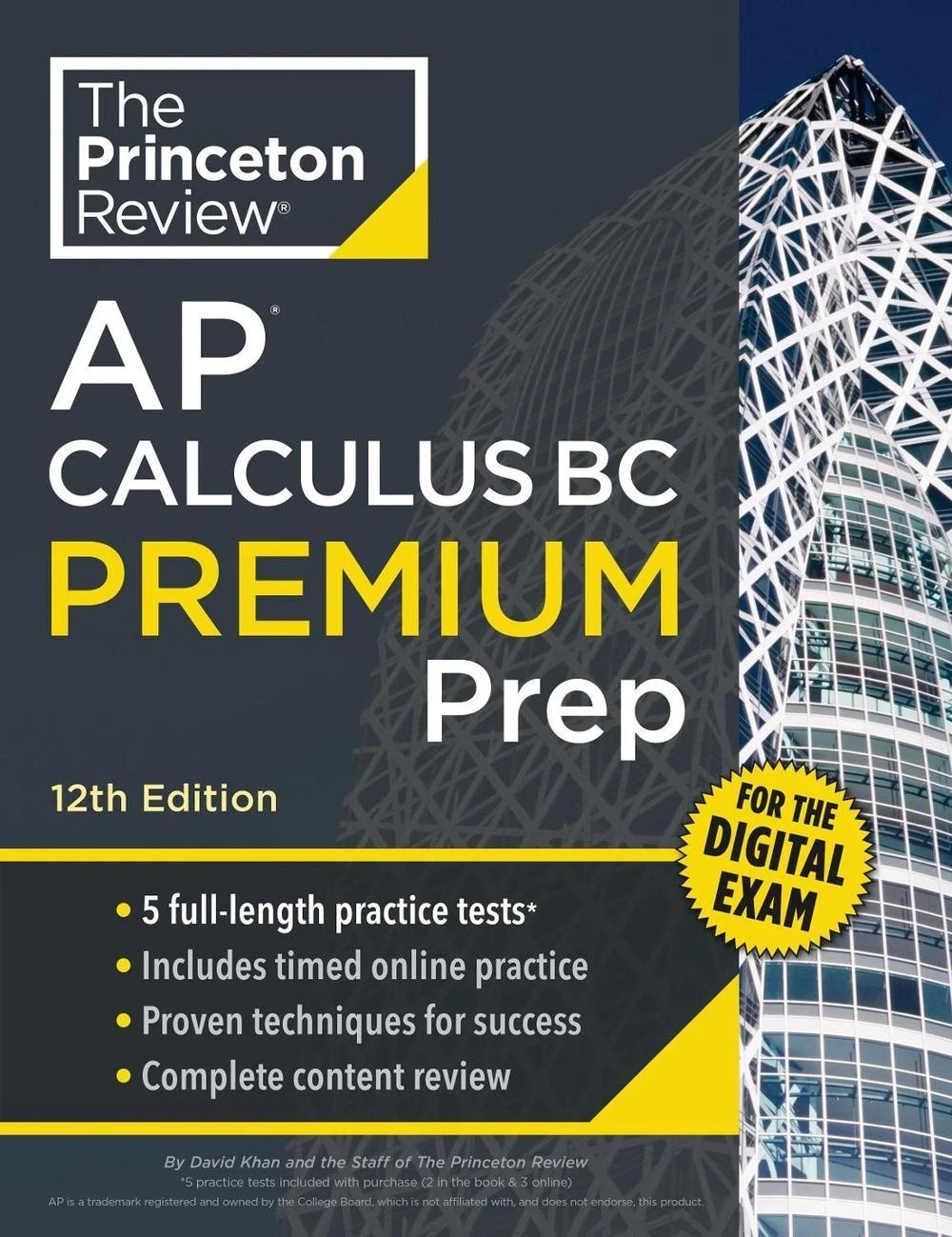Princeton Review AP Calculus BC Premium Prep, 12th Edition: 5 Practice Tests + D