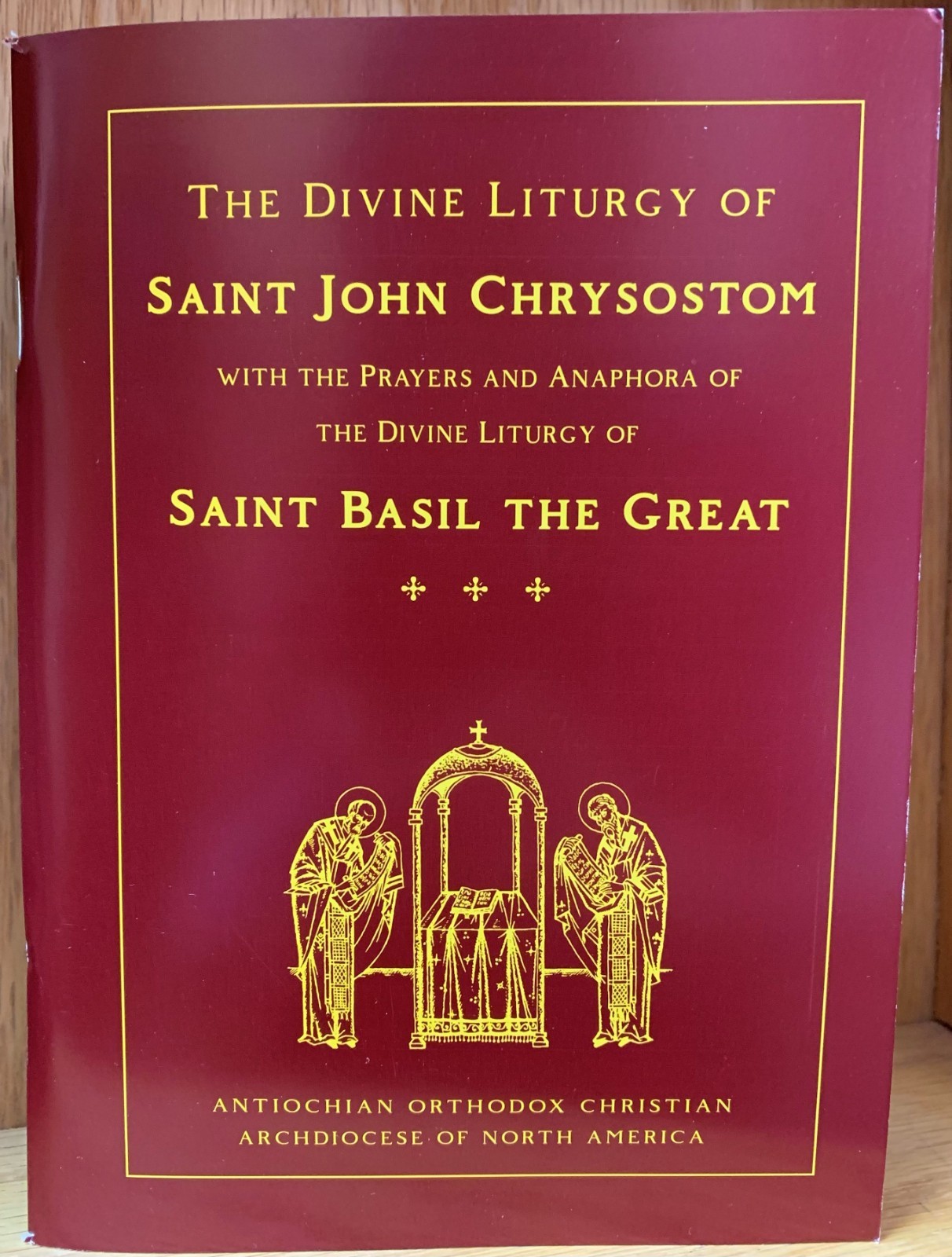 Service Book: Antiochian Orthodox Divine Liturgy (2024) (English) (Stapled)-NEW