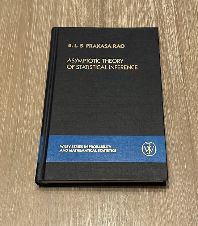 Asymptotic Theory of Statistical Inference by B.L.S. Prakasa Rao 1987 HC
