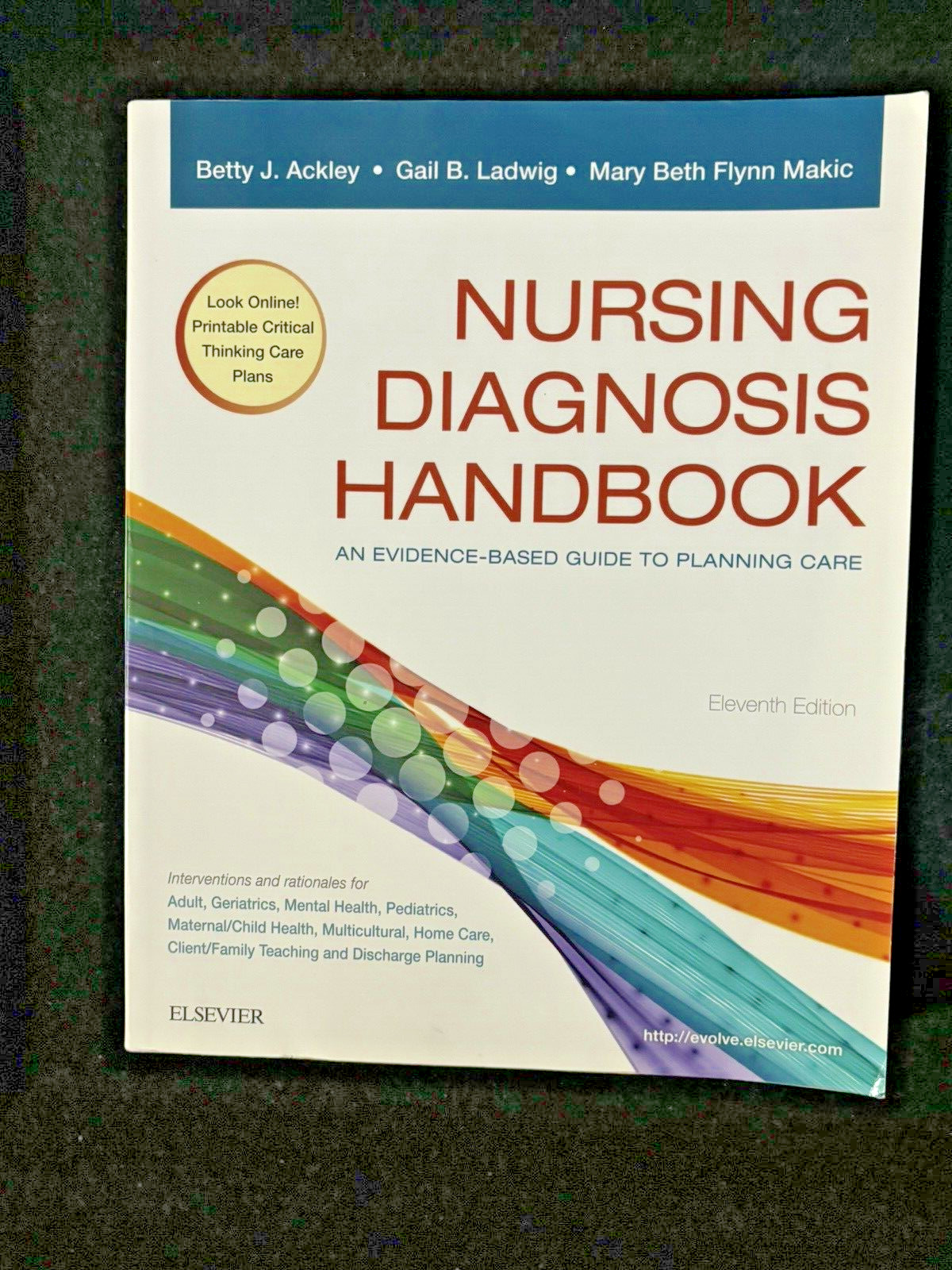 Nursing Diagnosis Handbook: An Evidence-Based Guide to Planning Care 11th Gail B