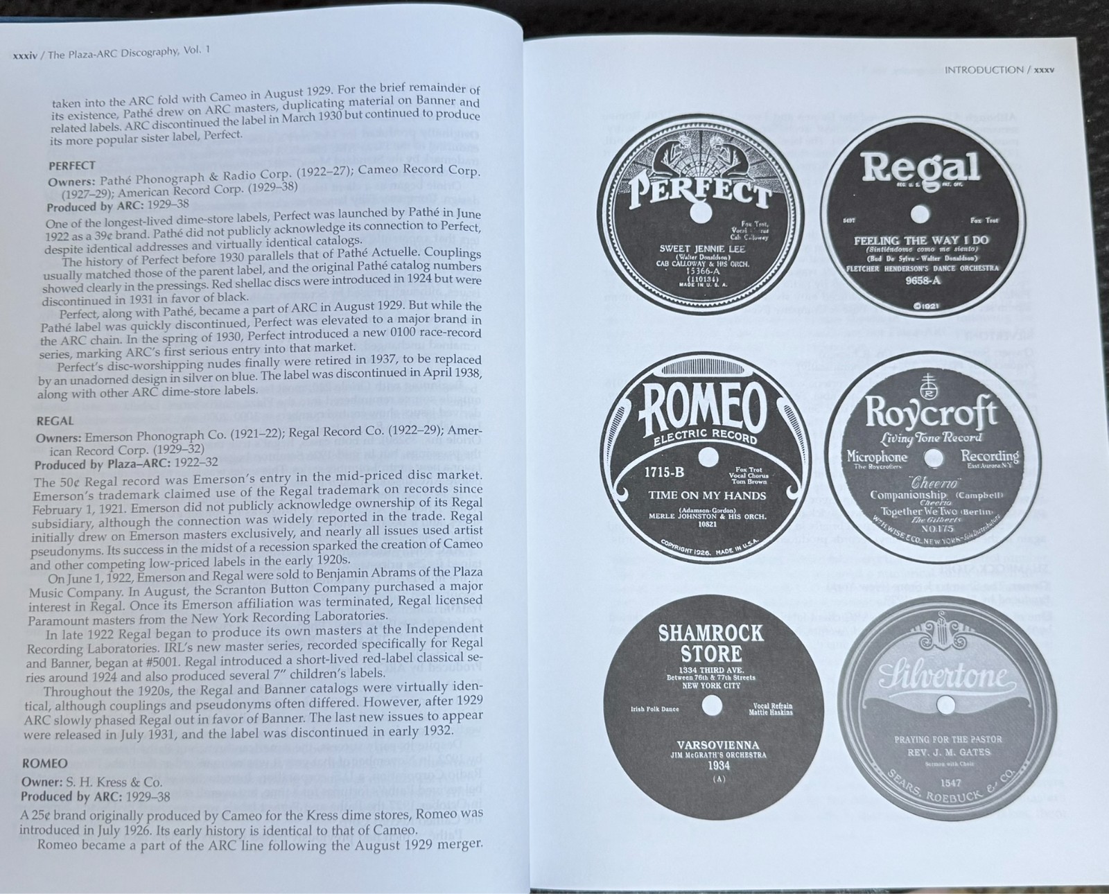 The Plaza-ARC Discography Volume 1 by Allan Sutton