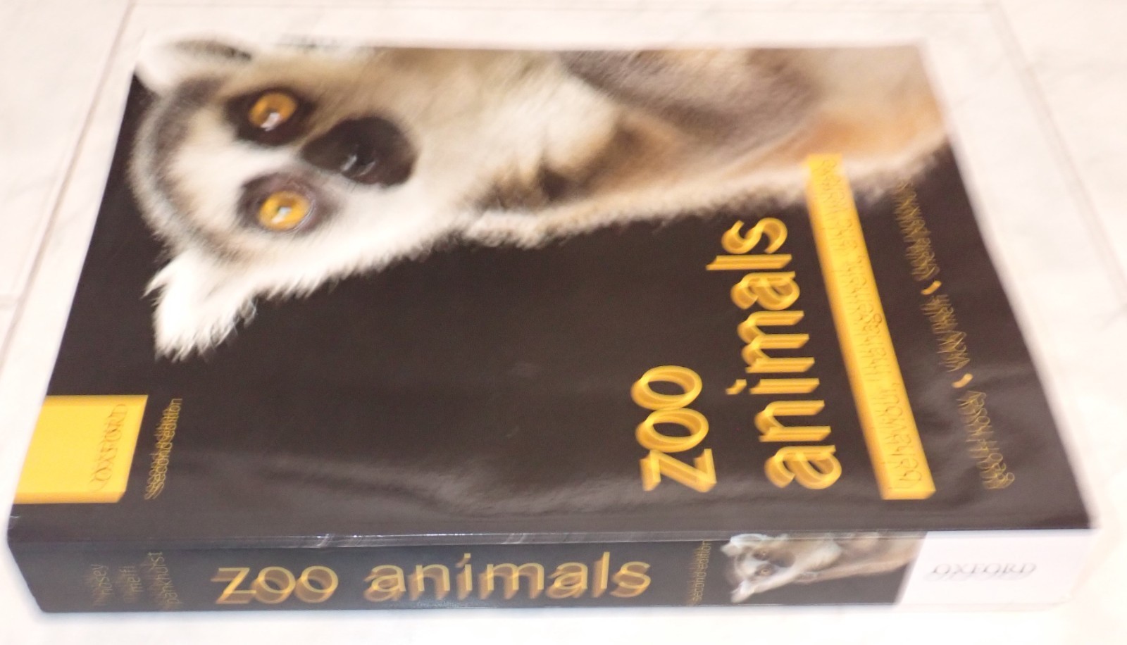 Zoo Animals Behavior Management and Welfare.