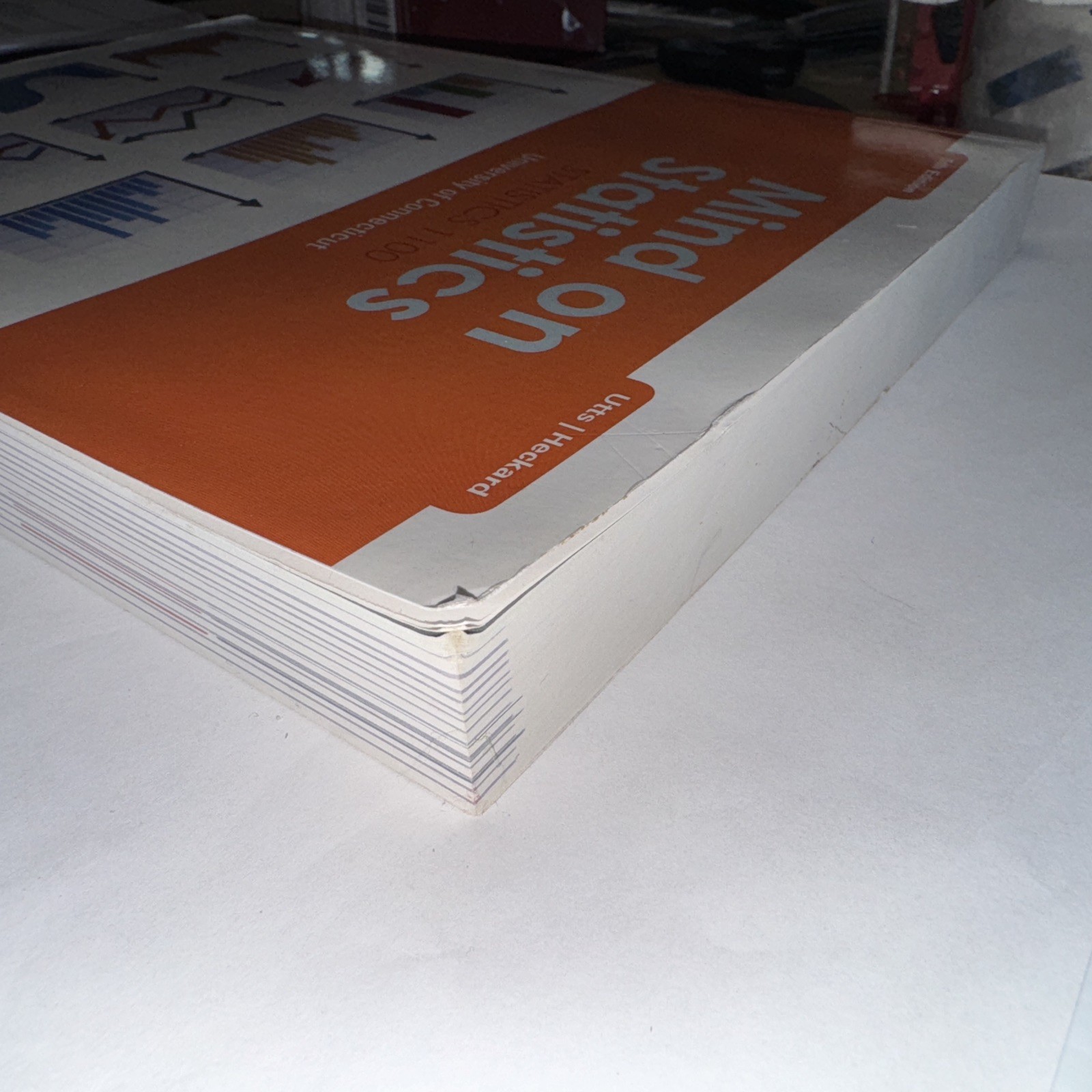 Mind on Statistics 1100 by Heckard & Utts 5th Ed. 2015 Softcover UConn Edition