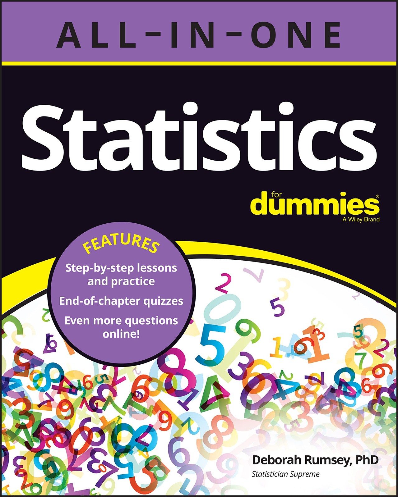 Statistics All-in-One For Dummies – paperback Rumsey, Deborah J.