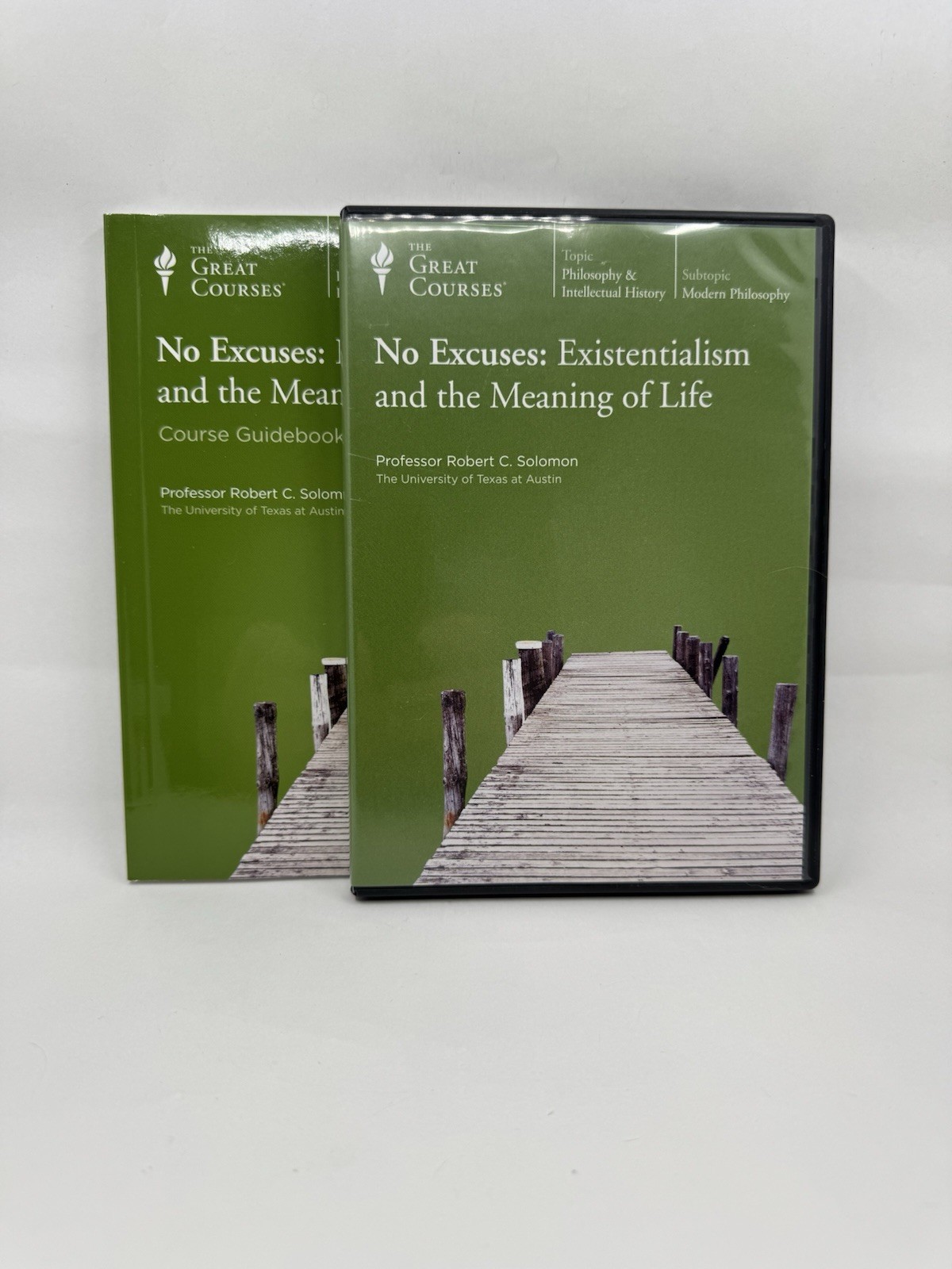 No Excuses Existentialism & the Meaning of Life Robert Solomon GUIDEBOOK DVD