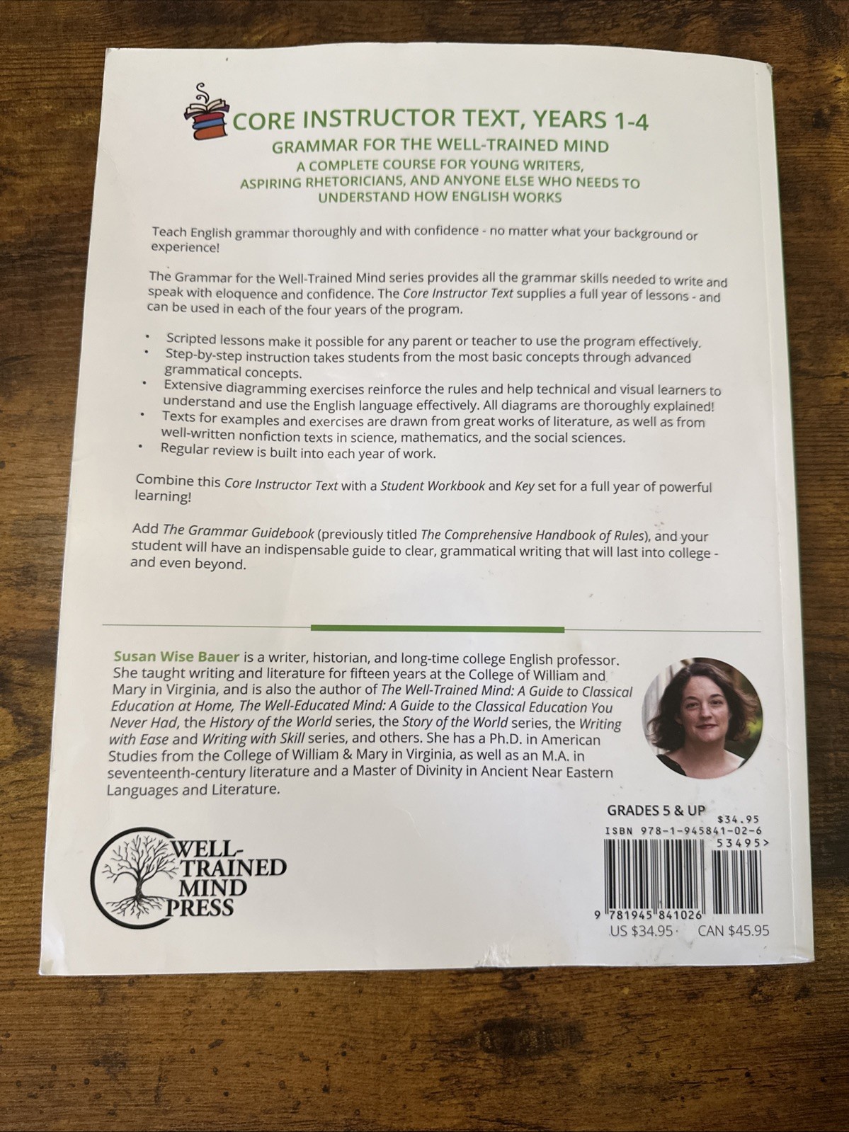 Grammar for the Well-Trained Mind Ser.: Grammar for the Well-Trained Mind: Core