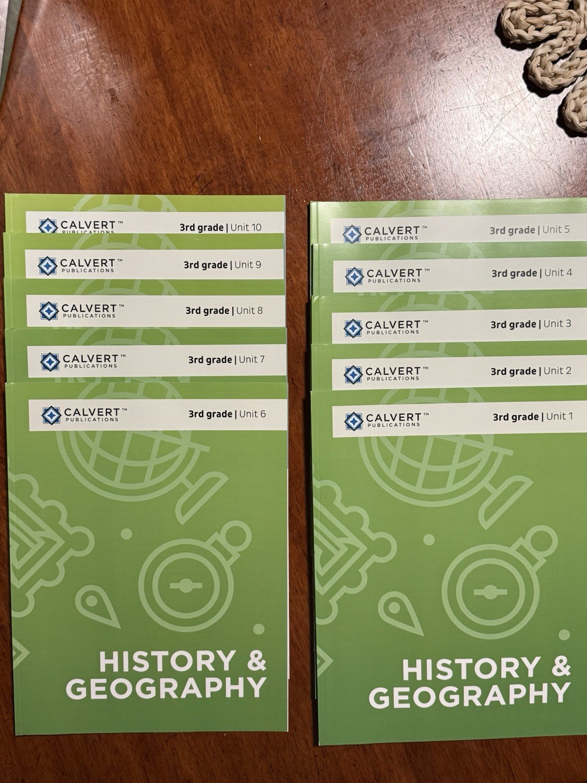 Calvert History & Geography Grade 3 Complete Set Unused New In Box Homeschool