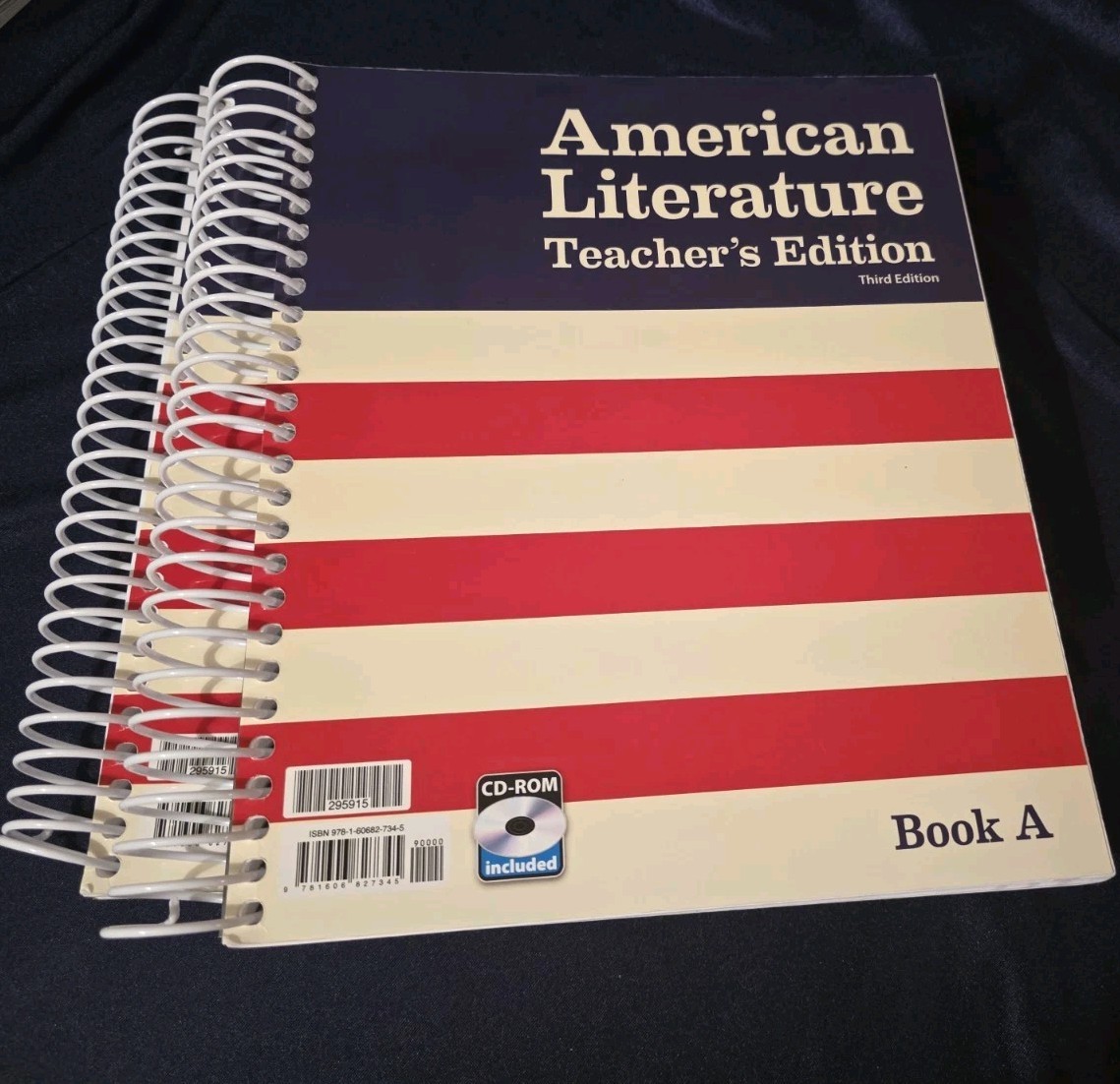 BJU American Literature Teacher’s Edition With CD 3rd Edition Bob Jones Press