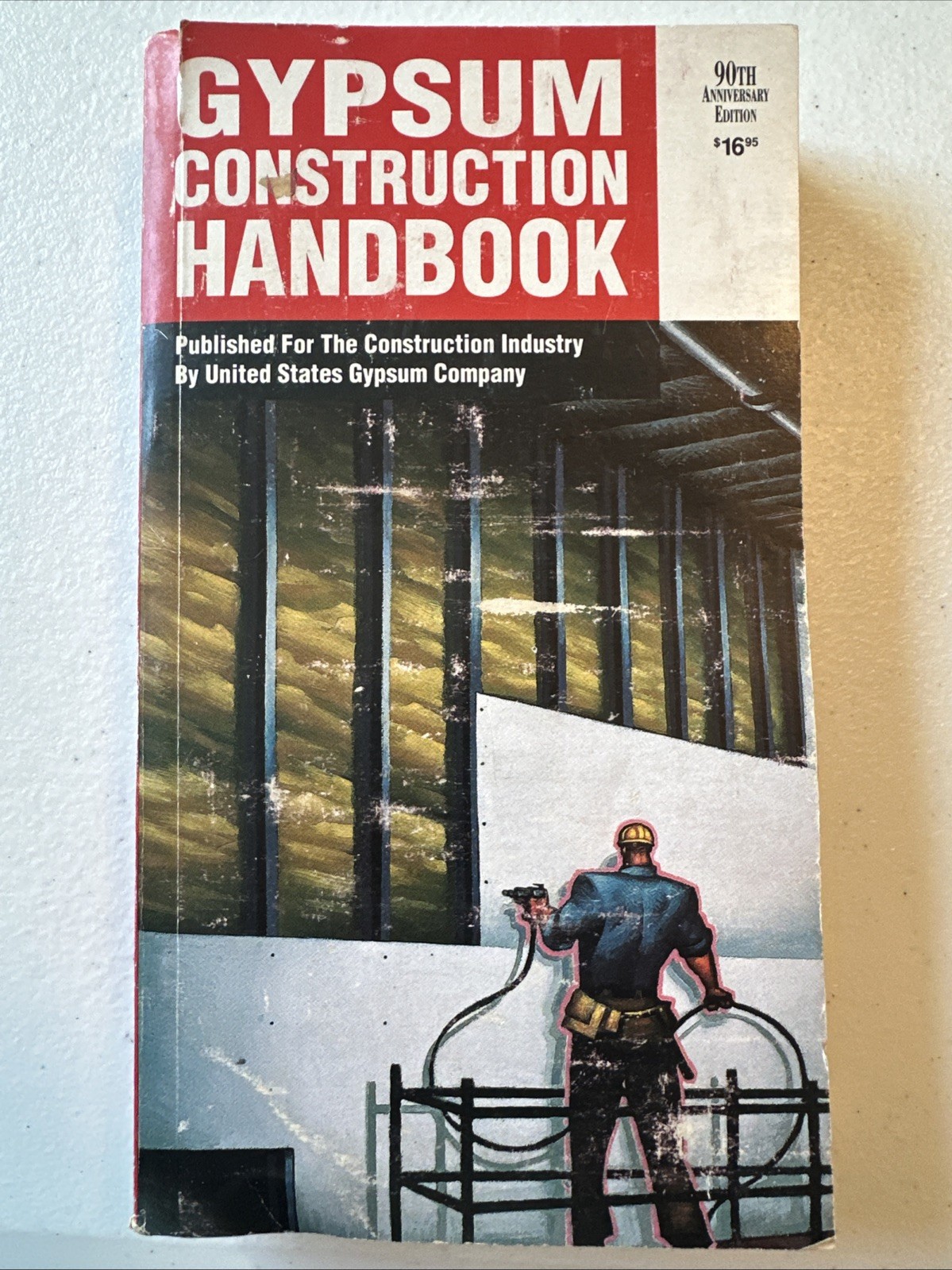 Gypsum Construction Handbook 90th Edition 1992 528 Pages No Markings