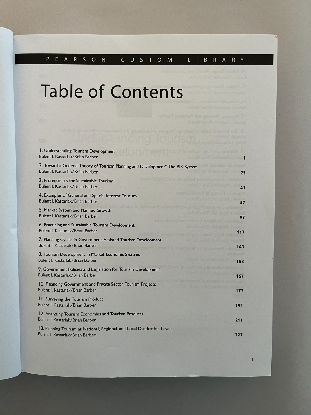 Fundamentals of Planning and Developing Tourism Pearson NIE 2013 Textbook