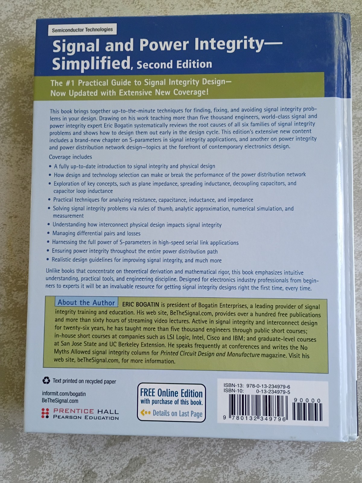 Signal and Power Integrity – Simplified (Second Edition) by Eric Bogatin
