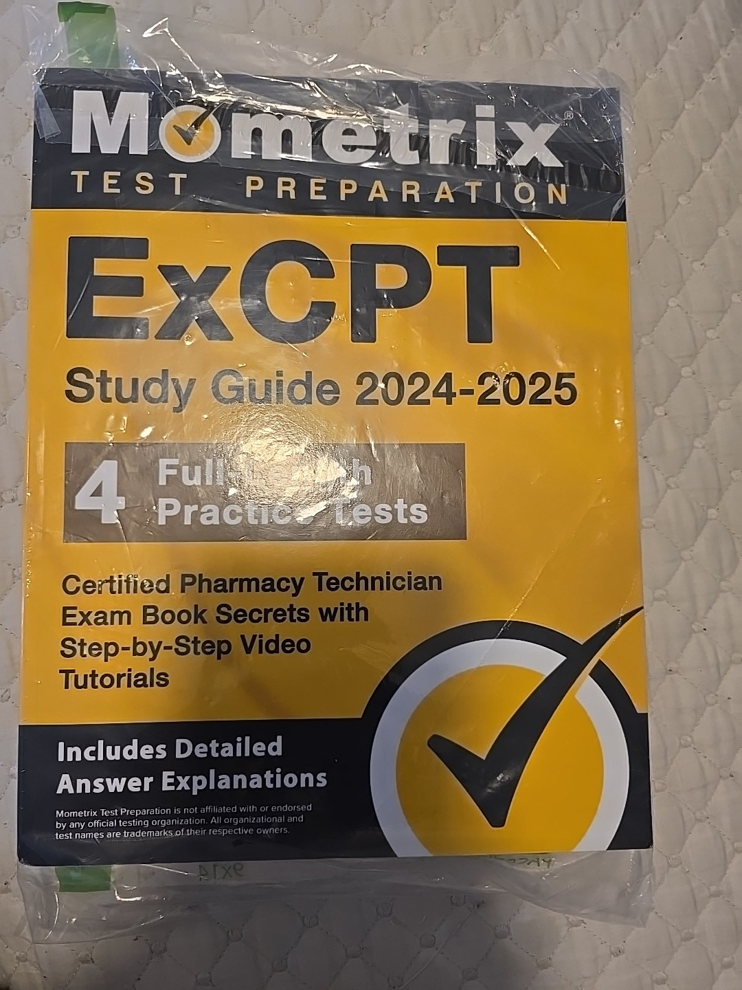 Excpt Study Guide 2024-2025 – 4 Full-Length Practice Tests, Certified Pharmacy T
