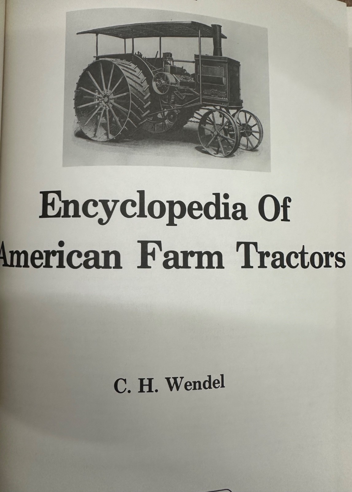 Encyclopedia of American Farm Tractors (Crestline Series) – Hardcover – like new