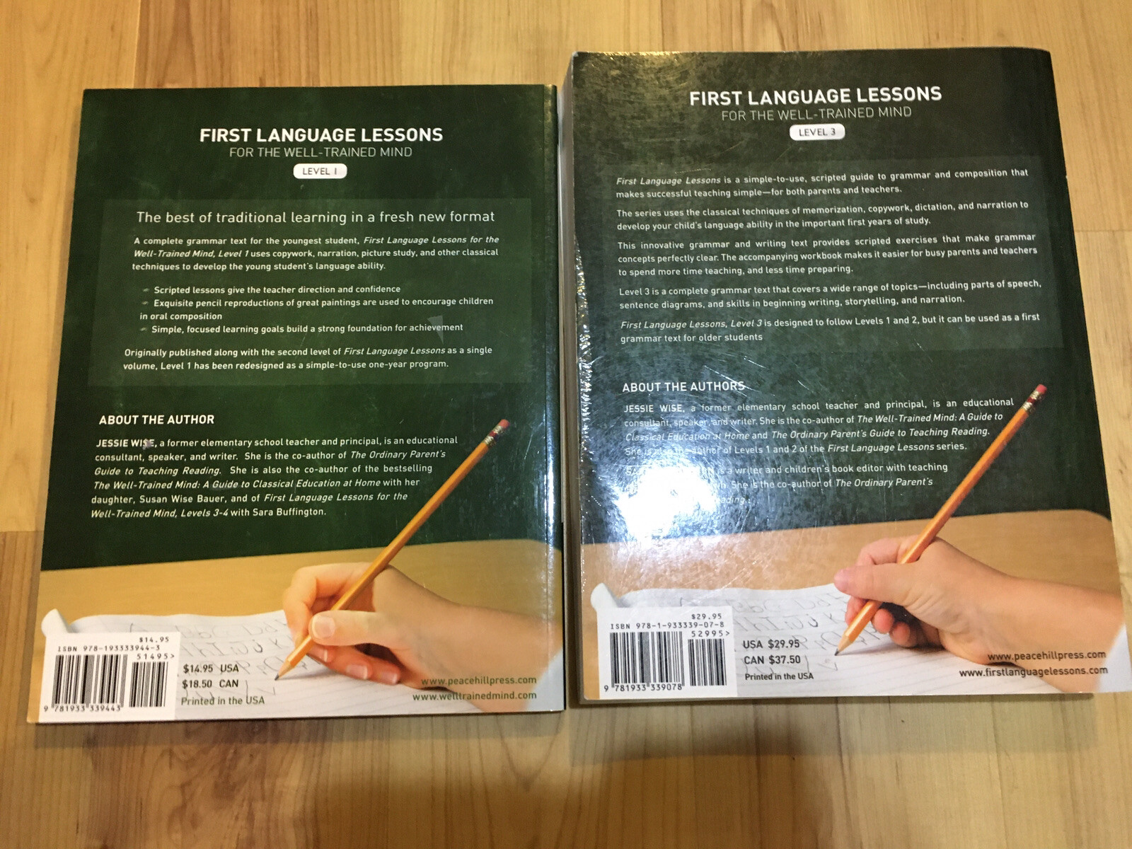 First Language Lessons For The Well Trained Mind Level 1 New Level 3 lesson used