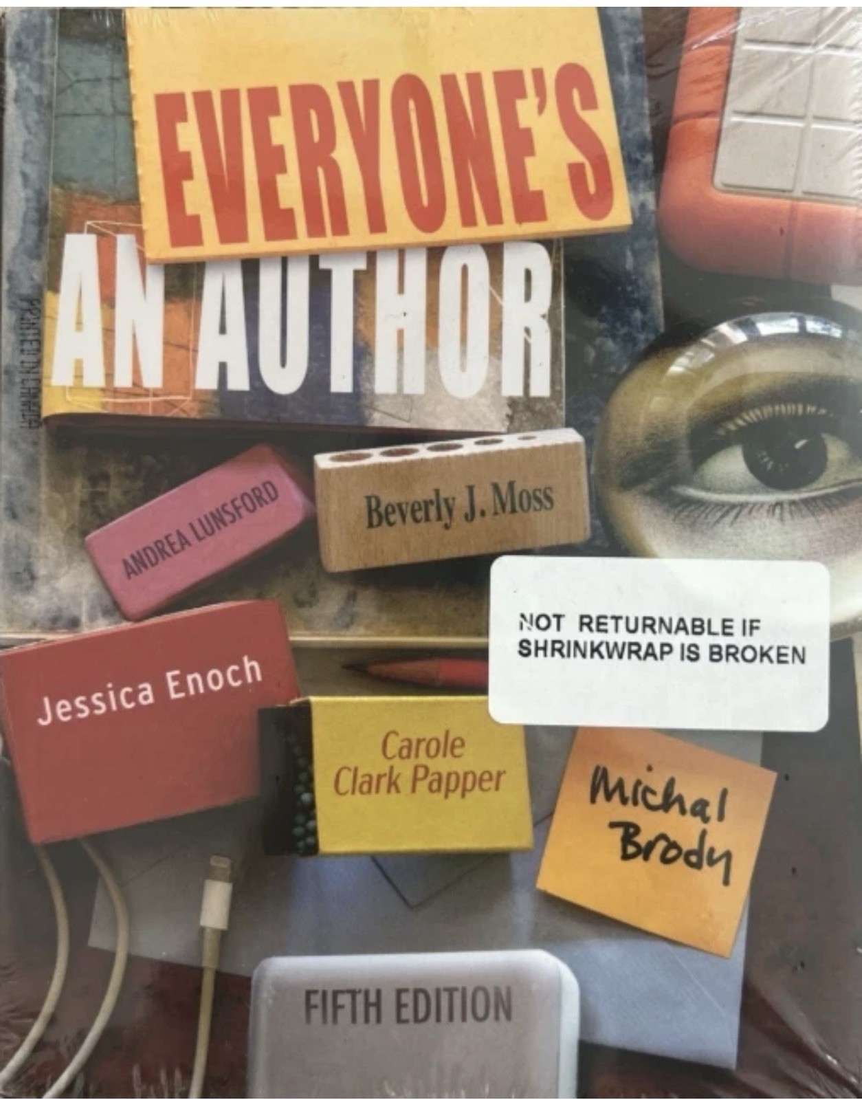 Everyone’s An Author Fifth Edition Moss, Lunsford Ebook Resources Free Shipping