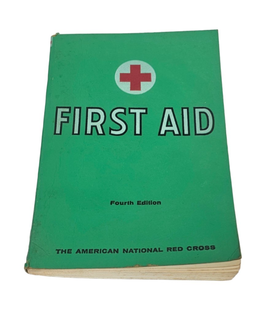 Vintage 1968 First Aid Textbook 4th Edition Revised 269 Illustrations 30th Print
