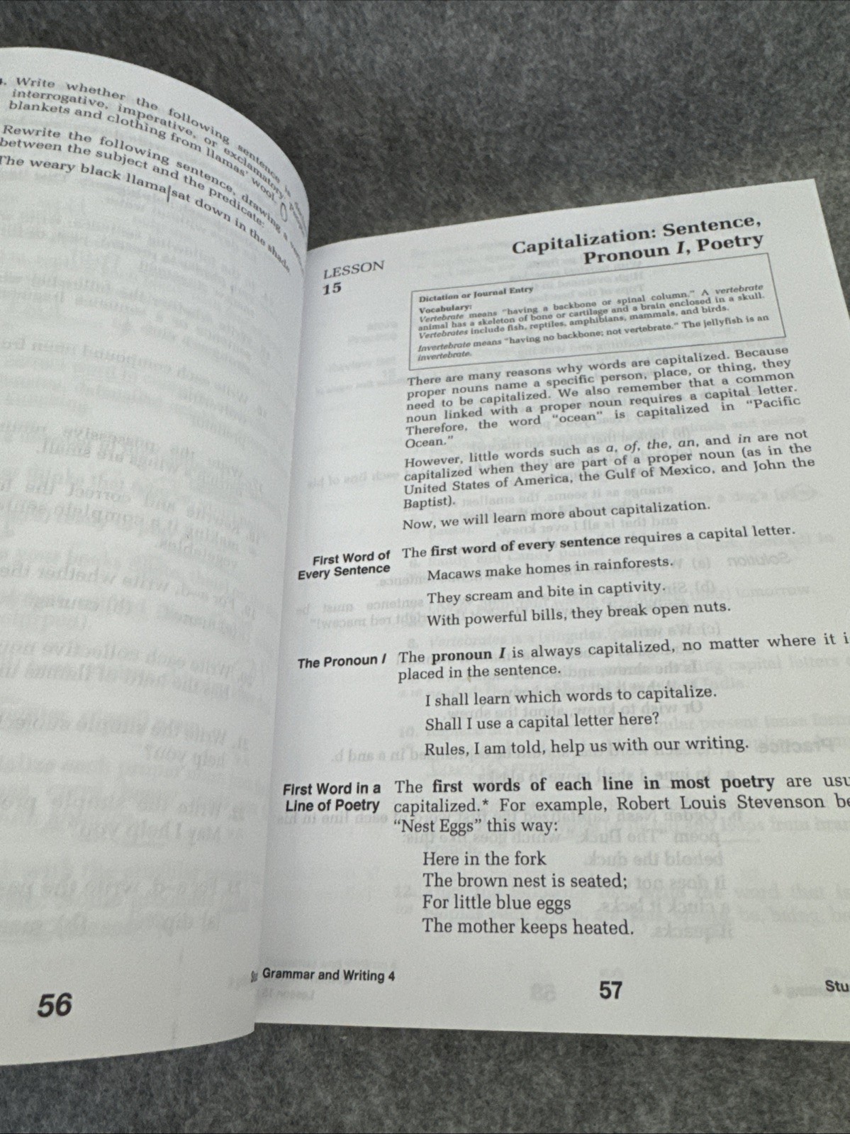 Grammar & Writing Ser.: Saxon Grammar & Writing Grade 4 Student Textbook by Text