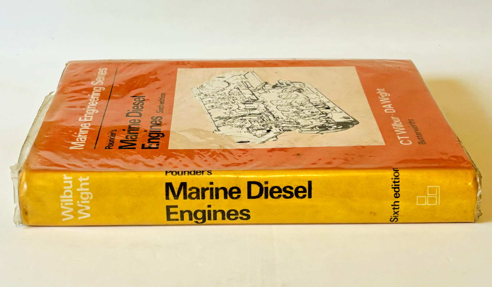 Pounder’s Marine Diesel Engines – 6th Edition – 1984 Wilbur & Wight – Hard Cover