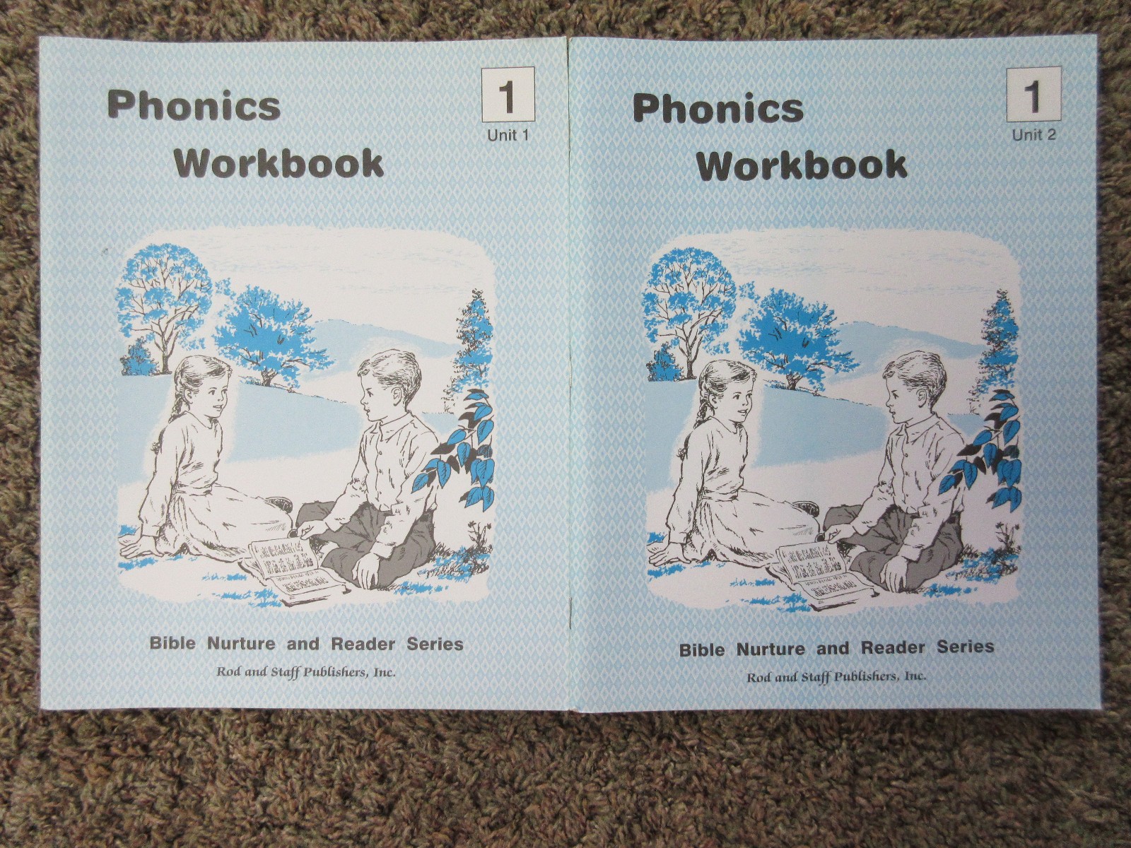 Rod & Staff Grade 1 Lot – Arithmetic Math Penmanship Reading Phonics