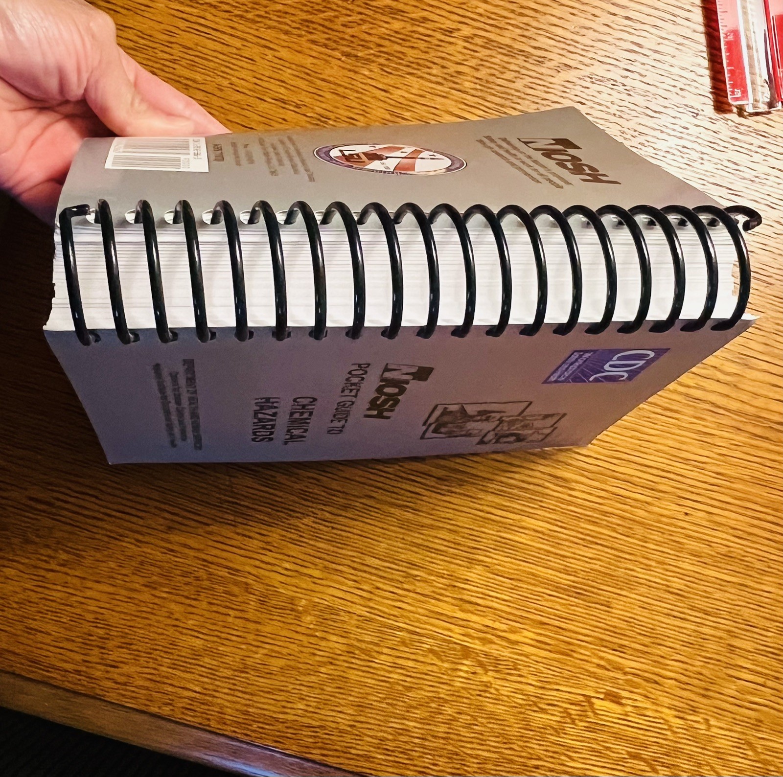 Niosh Pocket Guide To Chemical Hazards 2005 Edition Spiral bound Book CDC DHHS