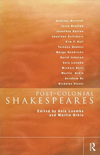 Post-Colonial Shakespeares (New Accents) Paperback / softback Book The Fast Free