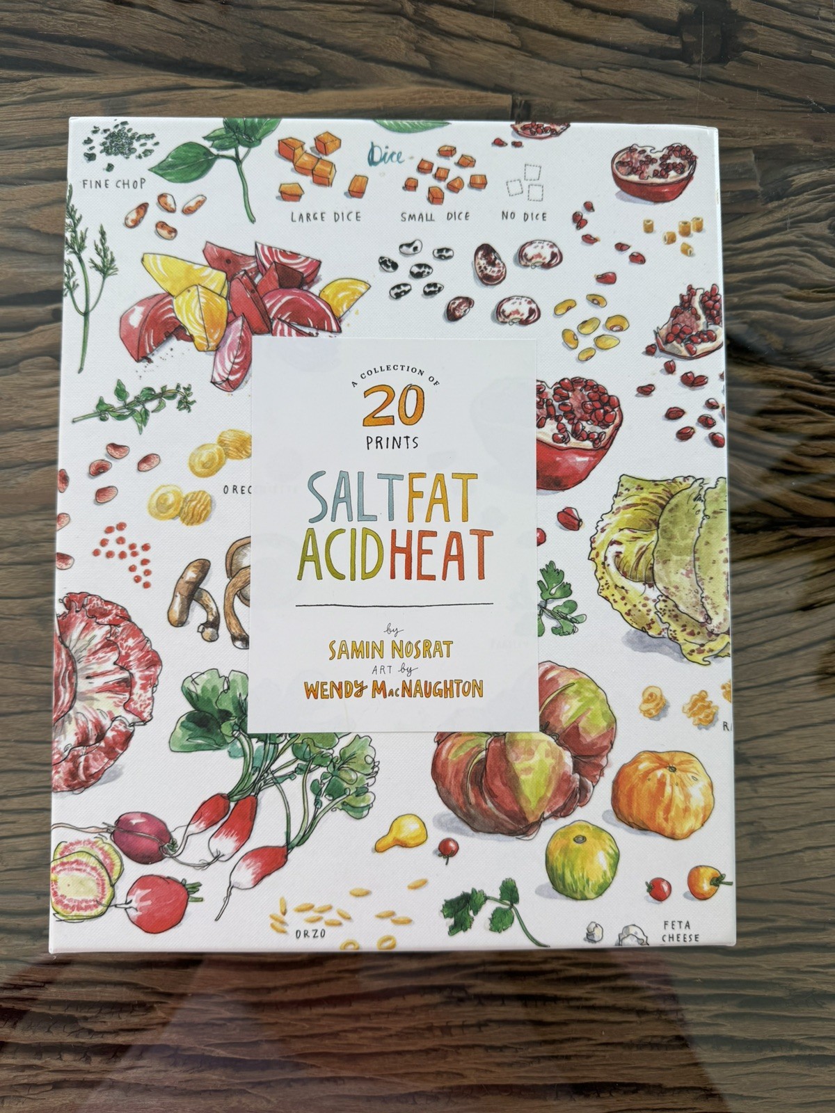 Salt, Fat, Acid, Heat: A Collection of 20 Prints by Samin Nosrat (English) Print