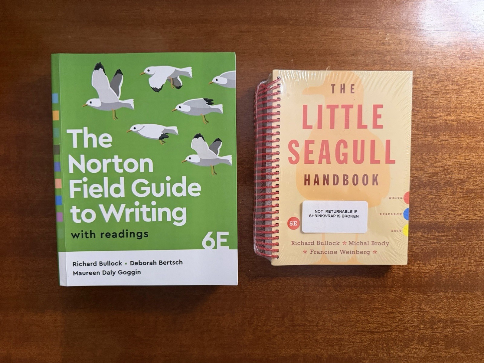 Norton Field Guide to Writing 6E & Little Seagull Handbook 5E