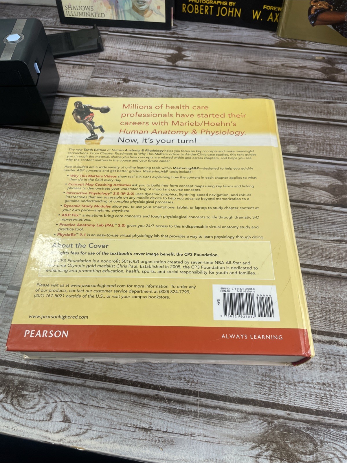 Human Anatomy & Physiology — Marieb & Hoehn — 10th Ed — HC