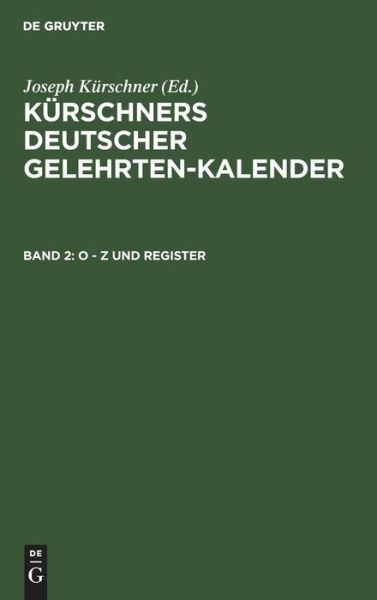 O – Z Und Register