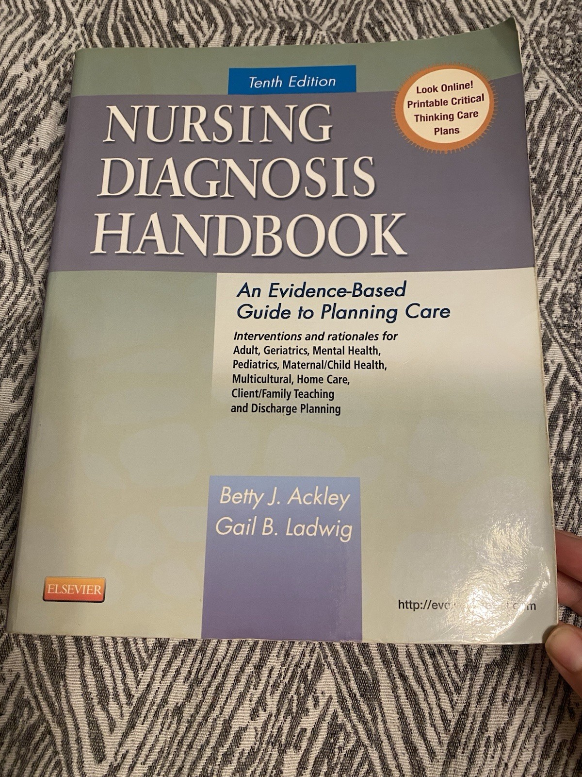 Nursing Diagnosis Handbook : An Evidence-Based Guide to Planning Care by Gail B.