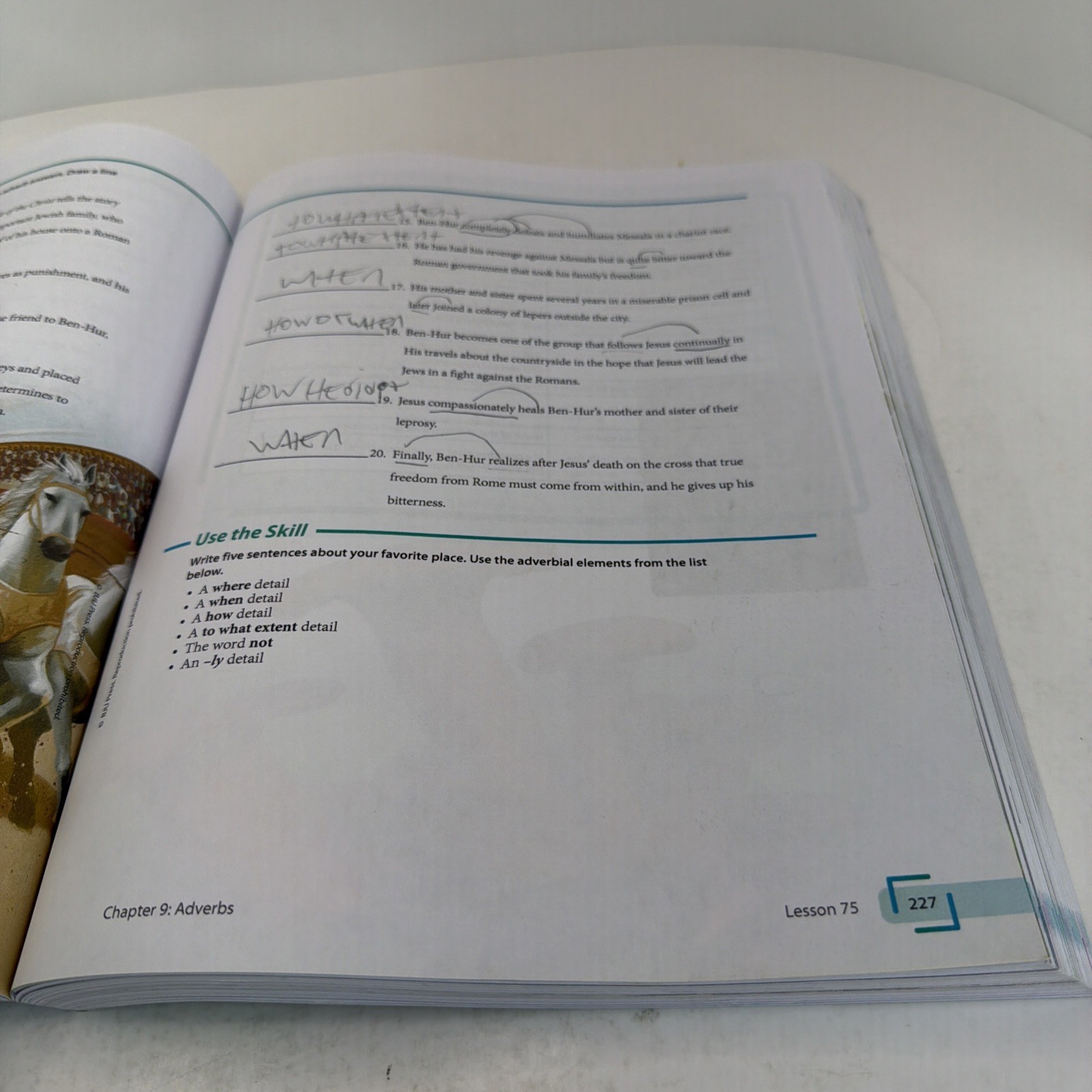 BJU Press Writing & Grammar 8 Student Worktext 4th Edition Paperback