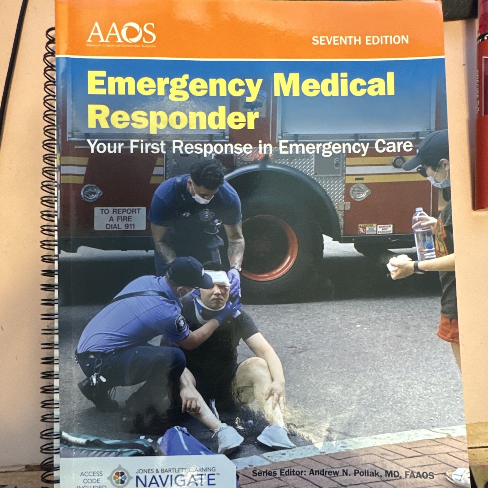 AAOS Emergency Medical Responder: First Response in Emergency Care 7th, Spiral